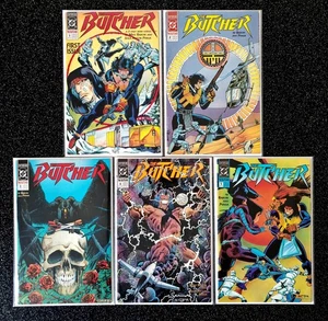 DC Comics Bundle The Butcher 1990 Limited Series #1 - #5 Mature Violent Job Lot - Picture 1 of 17