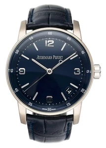 Audemars Piguet Code 11.59 15210BC Blue Dial Mens Watch Papers - Picture 1 of 7