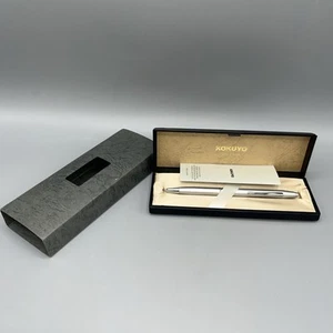 Kokuyo Flex & Write Silver Ball-Point Pen - Picture 1 of 18