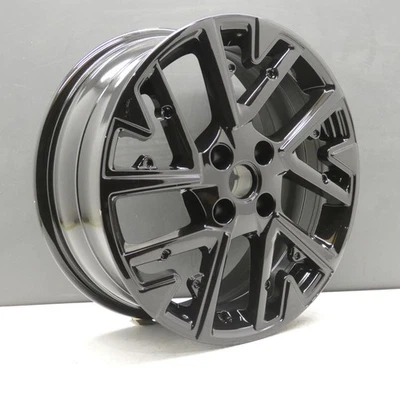VAUXHALL CORSA F 17" ALLOY WHEEL RIM GLOSS BLACK GENUINE 9833892680 X1 - Image 1 of 4