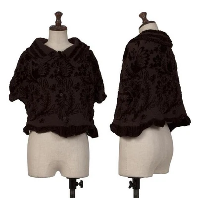 ISSEY MIYAKE me Dyed Floral Flocky Printed Blouse Size Free(K-148719) - Image 1 of 4