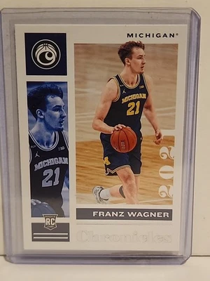 Selecciones del draft de Panini Chronicles 2021-22 - Franz Wagner #9 (RC) Foto 1 de 2