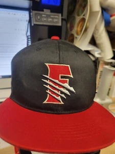 Fresno Grizzlies Promotional Adventures Snapback Hat Cap MiLB Baseball Black Red - Picture 1 of 2