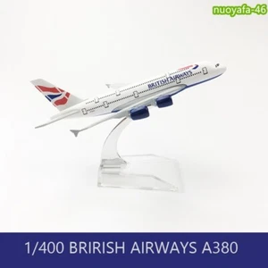 1/400 BRITISH AIRWAYS A380 16CM Diecast Aircraft Plane Model Ornament Collection - Picture 1 of 5