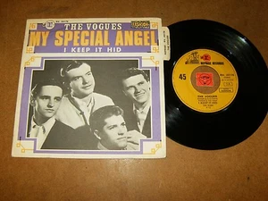 THE VOGUES - MY SPECIAL ANGEL - I KEEP IT HID - 45 PS / LISTEN - TEEN DOO WOP - Picture 1 of 2