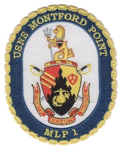 USNS Montford Point T-MLP-1 Patch - Picture 1 of 6