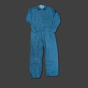 Tuta denim vintage 40R made in USA - Foto 1 di 11