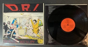 D.R.I. DIRTY ROTTEN IMBECILES dealing with it 12" lp vinyl album fpl 3024 canada - Picture 1 of 5