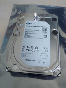 Seagate 8TB Enterprise * Server SAS* Drives 3.5" ST8000NM0075 12Gb/s - Photo 1/1