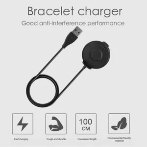 1M USB Charging Cable Charging Dock Charger Base Adapter for Ticwatch Pro - Zdjęcie 1 z 7