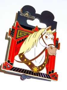 Disney Pin Badge Jumbo Chinese Zodiac Year of Horse Maximus NEW LE 250 Rapunzel - Picture 1 of 2