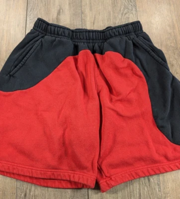 Nike Shorts Mens Large Red Black Pockets 9" Length Basketball Performance - Image 1 of 4