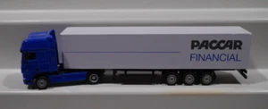 Tekno 1: 87  ?   DAF XF105 Super Space Cab mit Kühlanhänger -Metall - Picture 1 of 3