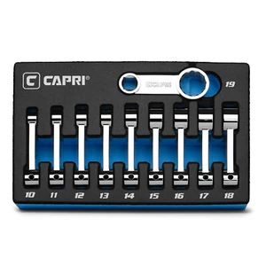 Capri Tools 3/8 in. Drive Torque Adapter Set, 12-Point Box End, Metric, 10-Piece - Picture 1 of 8