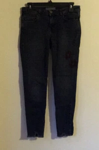 Zara Basic Z1975 Jeans denim slim dritti in lavaggio scuro (US 6) - Foto 1 di 11
