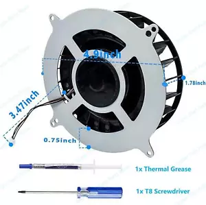 New Replacement Cooling Internal Cooler Fan For Sony PS5 Console 23 Blades - Picture 1 of 7