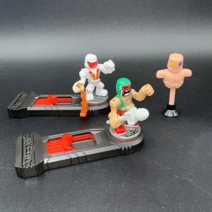 akedo warriors lot of 2 With Bases And Dummy Ninja - Picture 1 of 4