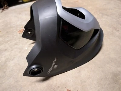 Capacete de solda 3M 06-0300-51SW Speedglas 9100, faixa de cabeça para janelas laterais painel prata - Imagem 1 de 4
