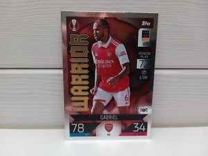 Match Attax - 22/23 - Gabriel - FC Arsenal - Warrior - Champions League