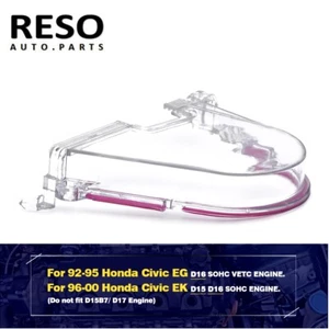 Clear Turbo Cam Pulley Gear Timing Belt Cover For Honda Civic 96-00D15 D16 EK EG - Bild 1 von 6