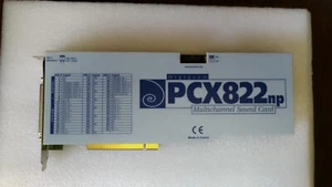 Digigram PCX822NP AES/EBU Broadcast Digital Audio Multichannel Balanced XLR Card - Picture 1 of 3