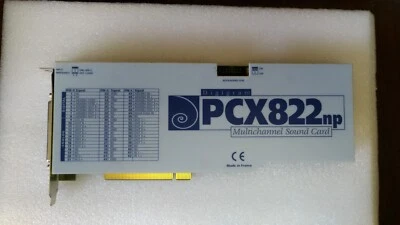 Digigram PCX822NP AES/EBU Broadcast Digital Audio Multichannel Balanced XLR Card - Image 1 of 3