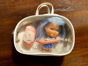 1960's Liddle Kiddles Klone Japan Airlines Children's Flight Doll NEW VERY RARE - Picture 1 of 5
