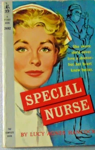 SPECIAL NURSE / LUCY AGNES HANCOCK /1958 POCKET  BOOKS vintage paperback Sleaze! - Picture 1 of 1