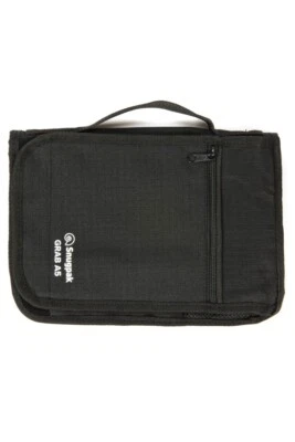 Snugpak Grab A5 - Organizador de documentos y papelería A5 - Verde oliva o negro  Foto 1 de 3