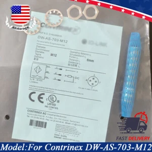 New Proximity Switch Sensor For Contrinex DW-AS-703-M12 10-30VDC 200mA 6mm - Bild 1 von 5