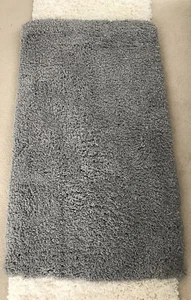 Mohawk Home Shag Gray Rug 47”X28” 100% Polyester New - Picture 1 of 11