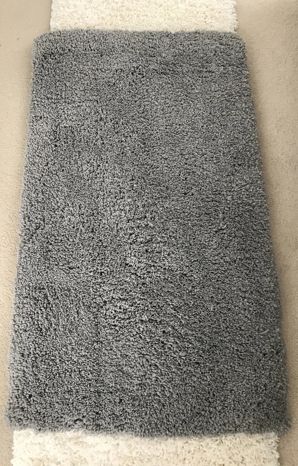 Mohawk Home Shag Gray Rug 47”X28” 100% Polyester New - Image 1 of 4