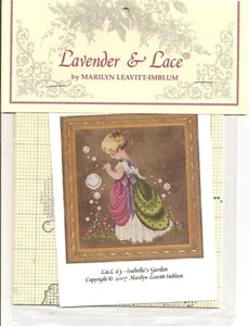 Isabella's Garden by Lavender & Lace cross stitch pattern - Imagen 1 de 1