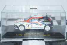 Ixo Ford Focus WRC Catalunya Rally 2002 Sainz #4 rally car collection 1/43rd ...