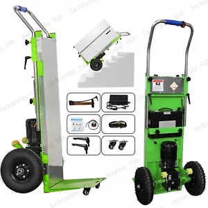 1200W New Electric stair climbing hand truck for Moving 880lb Max Capacity-Green - Picture 1 of 8