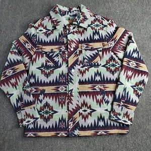 Powder River Jecket Herren Gr. XL Aztec Commander Mantel Wollmischung gefüttert Panhandle - Bild 1 von 19