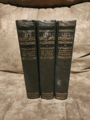 Lee's Lieutenants by Douglas Southall Freeman 1942-1944 Foto 1 de 4