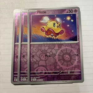 X3 2024 Pokemon Stellar Crown Flittle #68 Rev Holo - Picture 1 of 1