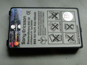 🟢 Genuine Sony Ericsson Cellular Phone Battery BST-30 3.6V 1050 mAh 🟢