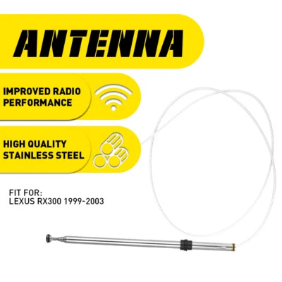 Mastro de antena de energia substituição 86337-0W030 para Lexus RX300 1999 2000 - 2002 2003 - Imagem 1 de 4