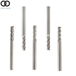 5 Pieces 1/8" 4 FLUTE CARBIDE END MILL - Picture 1 of 8