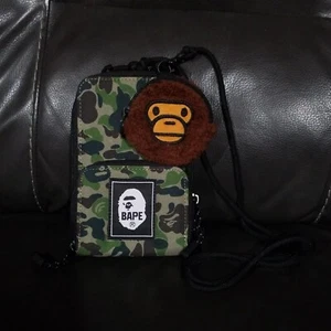 Borsa a tracolla mimetica Takarajima Magazine Bape bambini Milo Pouch inverno 2023 emook - Foto 1 di 7