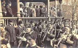 Machias Me Parade Band RPPC Postkarte - Bild 1 von 2