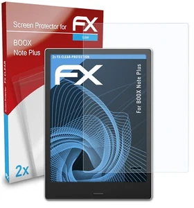 atFoliX 2x Protecteur d'écran pour Onyx Boox Note Plus clair - Photo 1/9
