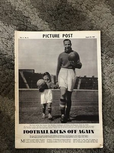 Picture Post August 26 1939 Chelsea FC Football Club Vic Woodley Goalie RAF 30s - Picture 1 of 12
