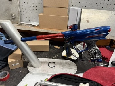 Tinte usado DM12 rojo/azul estado de funcionamiento Foto 1 de 4