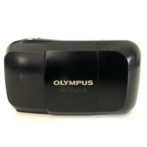 Cámara fotográfica Olympus μ Mju I Infinity Stylus 35 mm apuntar y disparar PROBADA - Imagen 1 de 7