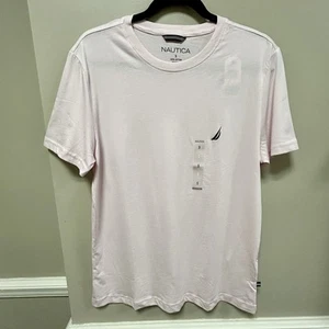Nautica Sz S Men’s Cradle Pink T Shirt NWT - Picture 1 of 5