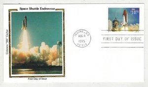 1995 EXPRESS MAIL HAIGH VALUE $10.75 SPACE SHUTTLE ENDEAVOUR LAUNCH BY COLORANO - Picture 1 of 1