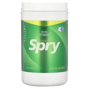 Spry, Chewing Gum, Natural Spearmint, Sugar Free, 550 Pieces - Picture 1 of 2